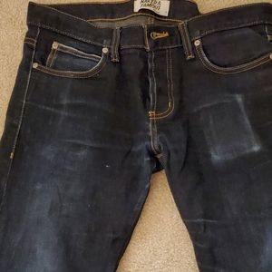 Naked and famous deep indigo stretch